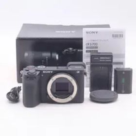 SONY ソニー APS-C ミラーレス一眼カメラ α6700 ボディ ブラック ILCE-6700