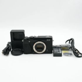 【良品】FUJIFILM X-E1 ブラック ミラーレス一眼