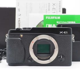 富士フィルム Fujifilm Fuji X-E1 16.3MP Digital SLR Camera Body Black 元箱 [良品] #Z5647A