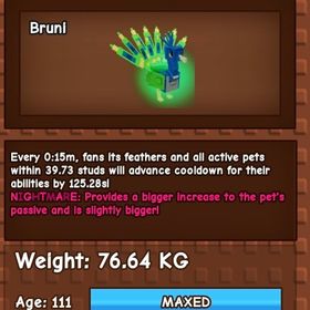 クジャク15秒3匹セット | ロブロックス(ROBLOX)のアカウントデータ、RMTの販売・買取一覧