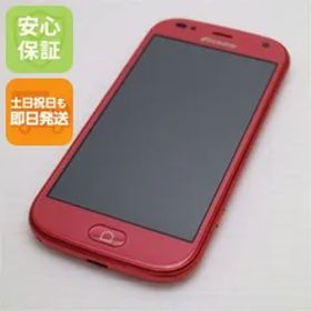 新品同様 F-42A らくらくスマートフォン ピンク 即日発送 スマホ 白ロム 富士通 土日祝発送OK 07000