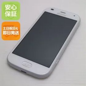 新品同様 F-42A らくらくスマートフォン ホワイト 即日発送 スマホ 白ロム 富士通 土日祝発送OK 07000