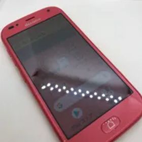 【中古品】らくらくスマートフォン docomo SIMロック解除済 32GB F-42A ピンク