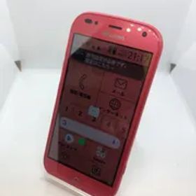 【中古品】らくらくスマートフォン docomo 32GB F-42A レッド