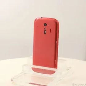 〔中古品〕 らくらくスマートフォン 32GB ピンク F-42A docomoロック解除SIMフリー【262】