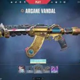 🔥[アジア太平洋/アジア太平洋/アジア太平洋]🔥arcane ヴァンダル🔥350 VP🔥190 ラディアナイト ポイント🔥10k KC⚡ランク参加可能⚡1プレミアム スキン⚡メール変更可能✅即時配信