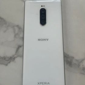 SONY XPERIA1 ホワイト スマートフォン本体