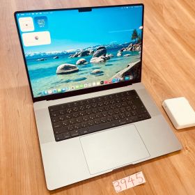 【動作確認済み】 MacBook pro 16インチ 2021 アップル Apple M1 pro 32GB 1TB 動画編集可能 カメラ内蔵 ノートPC ノートパソコン SSD搭載 macOSインストール済 【3945】