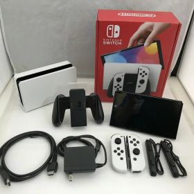 ニンテンドウ 任天堂 Nintendo Switch 有機ELモデル Joy-Con(L)/(R) ホワイト HEG-S-KAAAA 【中古】