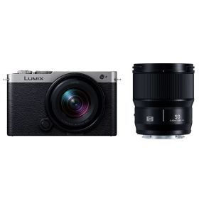 【15,000円キャッシュバック対象品 1月12日迄】 Panasonic パナソニック DC-S9W-S(ダークシルバー)LUMIX S9 ダブルレンズキット 【パナソニック正規取扱店】 フルサイズミラーレス一眼カメラ ルミックス