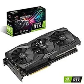 【中古】 ASUS NVIDIA GeForce RTX 2070 トリプルファンモデル ブラック 8GB ROG-STRIX-RTX2070-O8G-GAMING