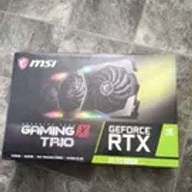 MSI Gece RTX 2070 スーパー ゲーミング X トリオ 8GB オリジナル ボックスとカード付属