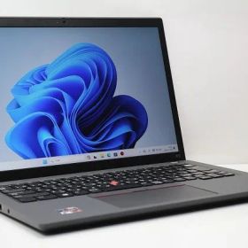ノートパソコン 中古 ハイスペック Lenovo ThinkPad X13 Gen2 Ryzen 5 PRO SSD256GB メモリ8GB Windows11 WPS offce搭載 カメラ