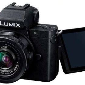 パナソニック 小型・軽量ミラーレス一眼カメラ ルミックス 標準ズームレンズキット ブラック DC-G100DK-K