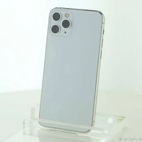 〔中古品〕 iPhone11 Pro 64GB シルバー MWC32J／A SIMフリー【198】