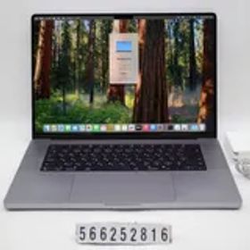 Apple MacBook Pro 16in 2023 A2780 スペースグレイ Apple M2 Max 1GHz/32GB/1TB(SSD)/16W/3456x2234LiquidRetinaXDR 【566252816】