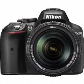 【中古】［非常に良い］Nikon デジタル一眼レフカメラ D5300 18-140VR レンズキット ブラック D5300LK18-140VRBK