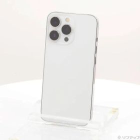 〔中古品〕 iPhone13 Pro 128GB シルバー MLUF3J／A SIMフリー【377】