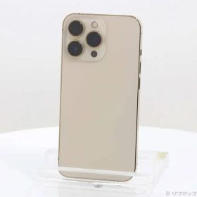 〔中古品〕 iPhone13 Pro 256GB ゴールド MLUQ3J／A SIMフリー【349】