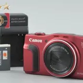 Canon キヤノン 【中古】Canon キヤノン PowerShot SX700 HS レッド コンパクトデジタルカメラ コンパクトデジタルカメラ