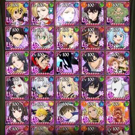 💫引退アカウント💫 ☀️環境キャラ多数☀️コラボキャラ多数❗️ トリスタン入手❗️ 未連携！ | グラクロのアカウントデータ、RMTの販売・買取一覧