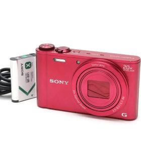 AB (良品) SONY ソニー Cyber-shot DSC-WX300 レッド 初期不良返品対応 111-230