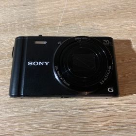 6866 Sony ソニー Cyber-shot DSC-WX300 ブラック ジャンク品 デジカメ