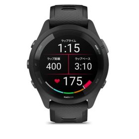 ガーミン GARMIN FORERUNNER265 ランニングウォッチ BLACK レギュラーサイズ 46.1ＭＭ
