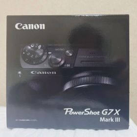 新品未開封 CANON PowerShot G7X Mark3 ブラック 黒