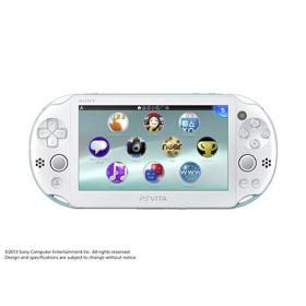 【整備済み品】 SONY ソニー PlayStation Vita Wi-Fiモデル ライトブルー/ホワイト PCH-2000ZA14 ssk