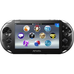 【整備済み品】 SONY ソニー PlayStation Vita Wi-Fiモデル ブラック (PCH-2000ZA11) fj