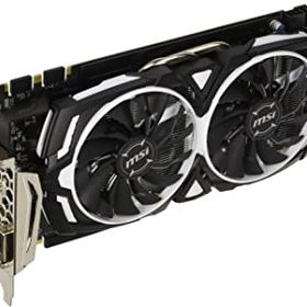 【中古】MSI GeForce GTX 1080 ARMOR 8G OC グラフィックスボード VD6193