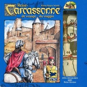 カルカソンヌ コンパクト 多言語版 (Reise-Carcassonne)（日本語訳付き） ボードゲーム