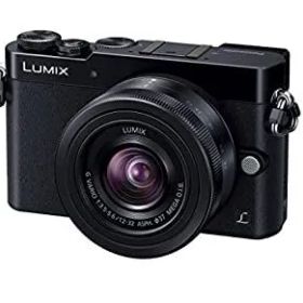 【中古】(非常に良い)パナソニック ミラーレス一眼カメラ GM5 レンズキット ブラック DMC-GM5K-K