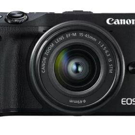 【中古】 Canon ミラーレス一眼カメラ EOS M3 レンズキット(ブラック) EF-M15-45mm F3.5-6.3 IS STM 付属 EOSM3BK-1545ISSTMLK