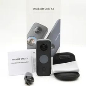 ■ほぼ新品■ FUJIFILM Insta360 ONE X2 アクションカメラ 防水機能 国内正規品 国内発送 black