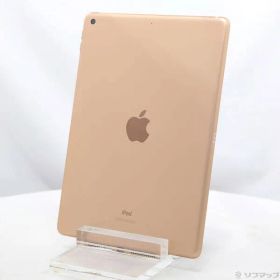 〔中古品〕 iPad 第8世代 32GB ゴールド MYLC2J／A Wi-Fi【344】