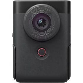【送料無料】Canon 5947C001 ビデオカメラ PowerShot V10 BK（ブラック）【在庫目安:僅少】