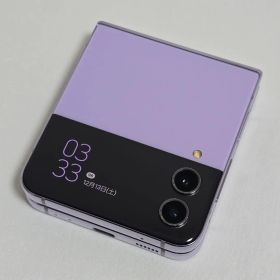 【良品】Galaxy Z Flip4 SIMフリー 判定○ ボラパープル au版
