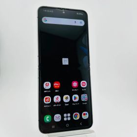 バッテリー良好 Galaxy Z Flip4 128GB グラファイト SIMフリー(simロック解除済) 中古 本体 動作確認済 【最短送料無料】A-983