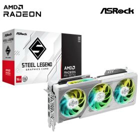 ASRock Radeon RX9070 搭載 グラフィックボード GDDR6 16GB 【国内正規代理店品】RX9070 SL 16GO