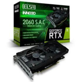 【中古】ELSA(エルザ) ELSA GeForce RTX 2060 S.A.C 【297-ud】