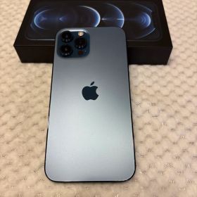 【美品】iPhone 12 Pro max本体 パシフィックブルー