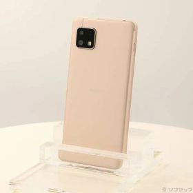 〔中古品〕 AQUOS sense4 basic 64GB ライトカッパー A003SH Y!mobile【276】