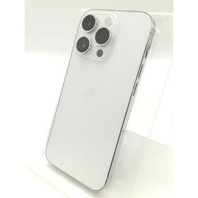 【中古】Apple 国内版 【SIMフリー】 iPhone 14 Pro 256GB シルバー MQ0Y3J/A【秋葉4号】保証期間１ヶ月【ランクC】