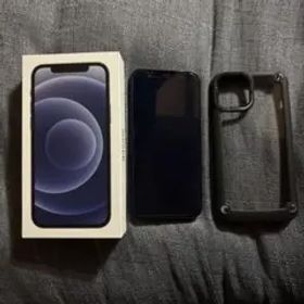 iPhone 12 64GB ブラック MGHN3J/A 箱付き ケース付き