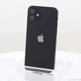 〔中古品〕 iPhone12 64GB ブラック MGHN3J／A SIMフリー【305】