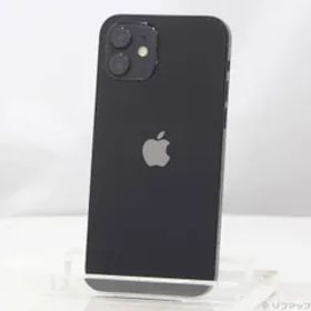 〔中古品〕 iPhone12 64GB ブラック MGHN3J／A SIMフリー【258】