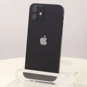 〔中古品〕 iPhone12 64GB ブラック MGHN3J／A SIMフリー【269】