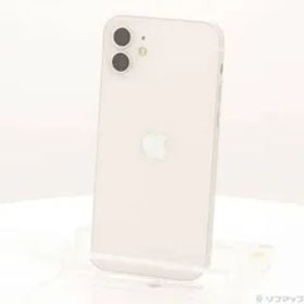 〔中古品〕 iPhone12 64GB ホワイト MGHP3J／A SIMフリー【198】